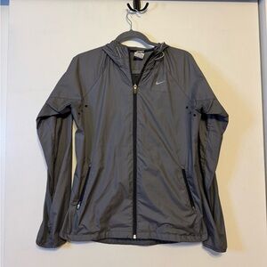 Women’s Nike Running Charcoal Hooded Jacket